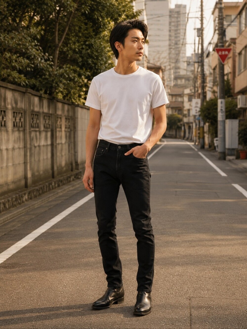 Selvedge Hiroshi Kato black the needle skinny jeans Made In Usa Japanese Denim